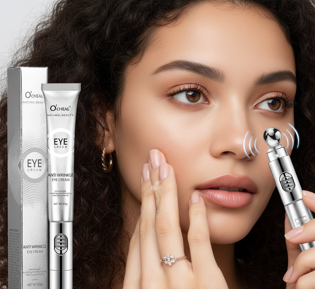 (NEW) O'CHEAL Electric Massaging Anti-Aging Eye Cream