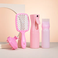 Detangling Brush, Spray Bottle, Shampoo Brush, Scrub Brush